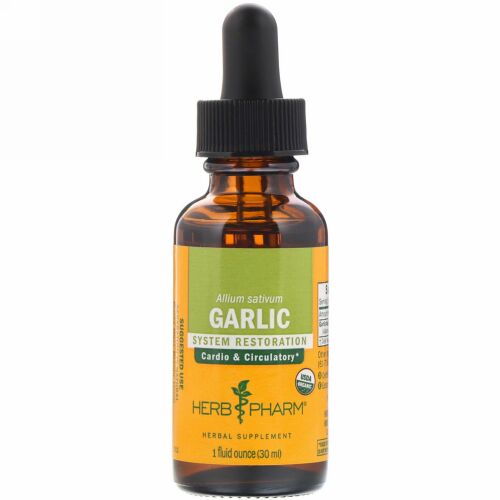 Herb Pharm, Garlic, Allium Sativum, 1 fl oz (30 ml)