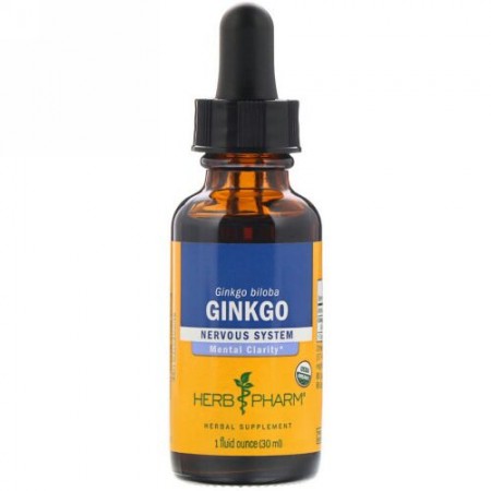 Herb Pharm, イチョウ, 1 液量オンス (29.6 ml) (Discontinued Item)