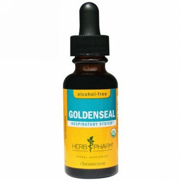 Herb Pharm, ヒドラスチス（Goldenseal）, アルコールフリー, 1液量オンス（30 ml） (Discontinued Item)