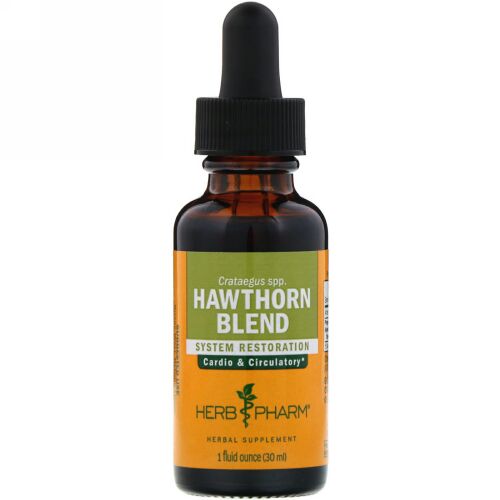 Herb Pharm, ホーソーン ブレンド、1 fl oz (30 ml) (Discontinued Item)