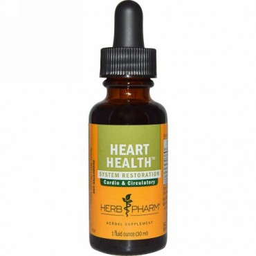 Herb Pharm, ハートヘルス、1 fl oz (30 ml)