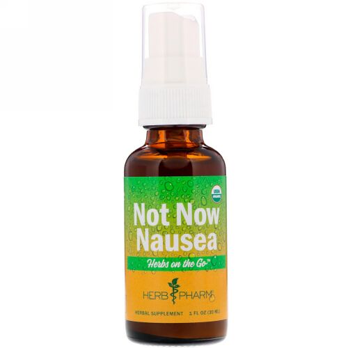 Herb Pharm, ハーブオンザゴー、嘔吐防止、1液量オンス (30 ml) (Discontinued Item)