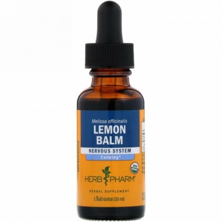 Herb Pharm, Lemon Balm, 1 fl oz (29.6 ml)