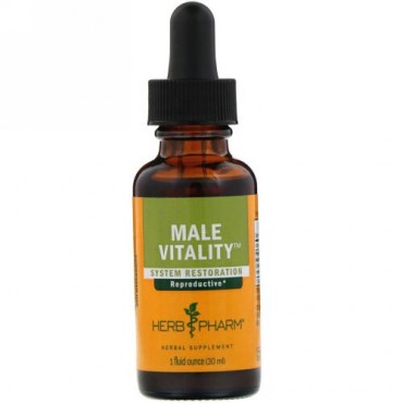Herb Pharm, 男性の活力、1液量オンス (30 ml) (Discontinued Item)