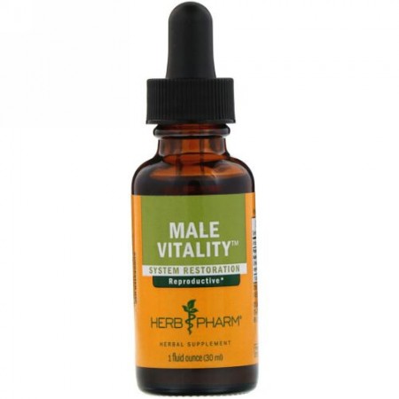 Herb Pharm, 男性の活力、1液量オンス (30 ml) (Discontinued Item)
