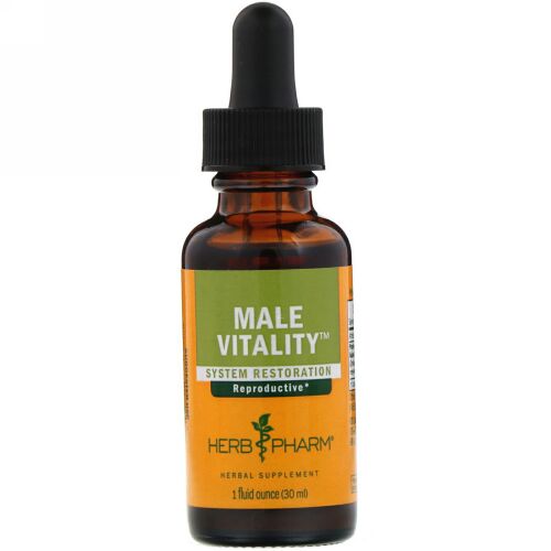 Herb Pharm, 男性の活力、1液量オンス (30 ml) (Discontinued Item)