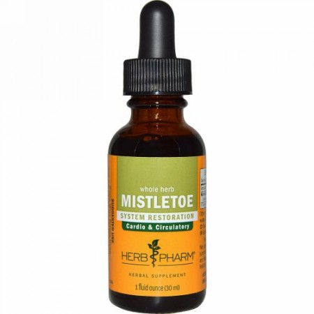 Herb Pharm, ヤドリギ（Mistletoe）, 全草ハーブ, 1液量オンス（30 ml） (Discontinued Item)