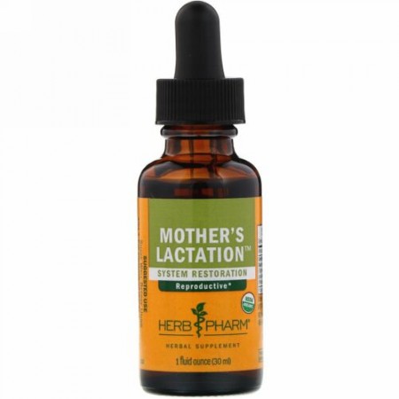 Herb Pharm, 母乳の分泌, 1液量オンス（30 ml）
