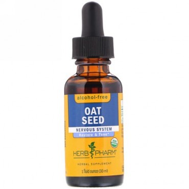 Herb Pharm, Oat Seed, Alcohol-Free, 1 fl oz (30 ml) (Discontinued Item)