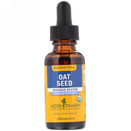 Herb Pharm, Oat Seed, Alcohol-Free, 1 fl oz (30 ml) (Discontinued Item)