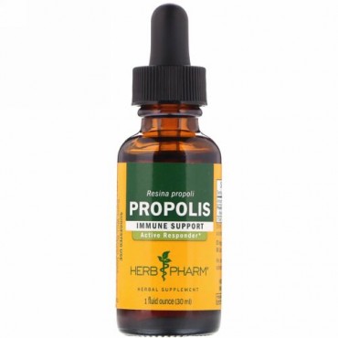 Herb Pharm, プロポリス, ミツバチによる採取, 1液量オンス（30 ml）