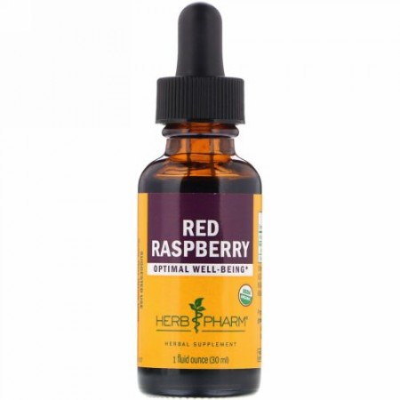 Herb Pharm, Red Raspberry, 1 fl oz (30 ml) (Discontinued Item)
