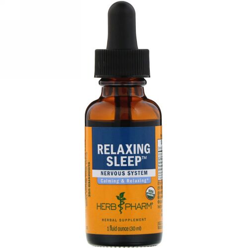 Herb Pharm, リラクシング スリープ、1 fl oz (30 ml)