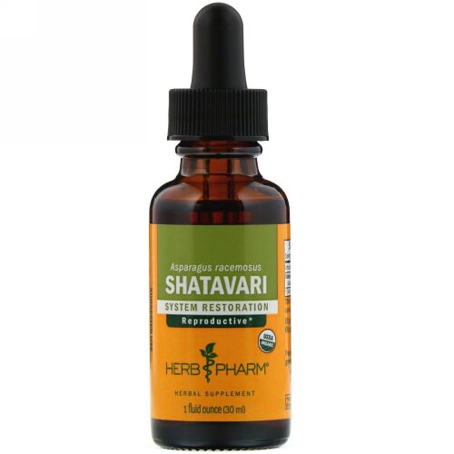 Herb Pharm, シャタバリ（Shatavari）, 1液量オンス（30 ml）