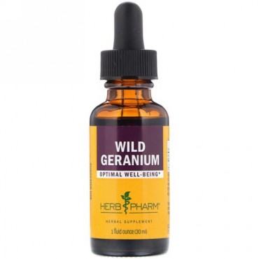 Herb Pharm, 野生のゼラニウム, 1液量オンス（30 ml）