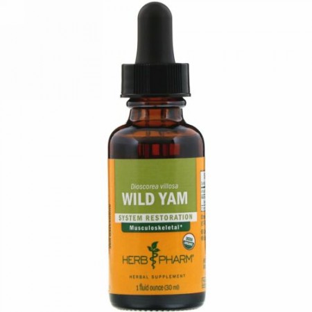 Herb Pharm, ワイルドヤム、 1液量オンス (29.6 ml)