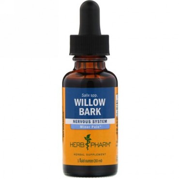 Herb Pharm, Willow Bark, 1 fl oz (29.6 ml) (Discontinued Item)