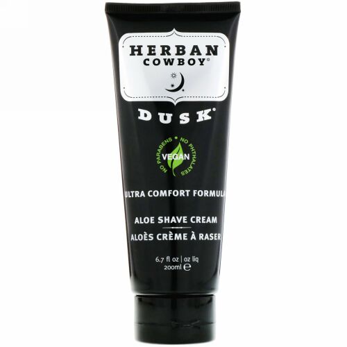 Herban Cowboy, アロエシェーブクリーム、 ダスク、 6.7 fl oz (200 ml)