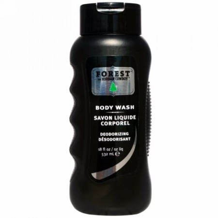 Herban Cowboy, ボディウォッシュ、 フォレスト、 18 fl oz (532 ml) (Discontinued Item)