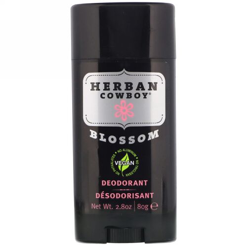 Herban Cowboy, Deodorant, Blossom, 2.8 oz (80 g)