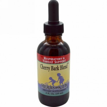 Herbs for Kids, Cherry Bark Blend™（チェリーバーク ブレンド）、2 液量オンス (59 ml) (Discontinued Item)