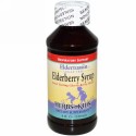 Herbs for Kids, シュガーフリーエルダーベリーシロップ、 チェリーベリーフレーバー、 4液量オンス (120 ml)