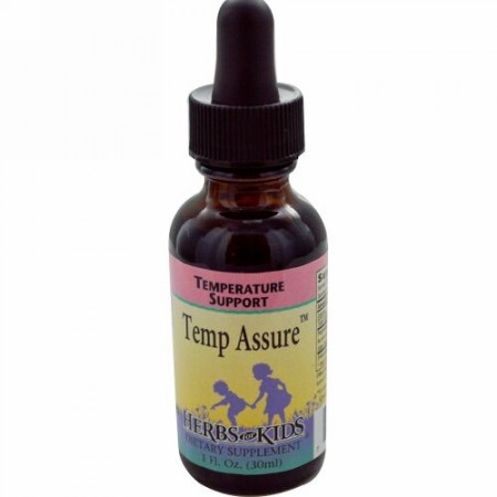 Herbs for Kids, テンプ・アシュア™, 1 fl oz (30 ml) (Discontinued Item)