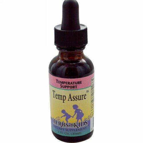 Herbs for Kids, テンプ・アシュア™, 1 fl oz (30 ml) (Discontinued Item)