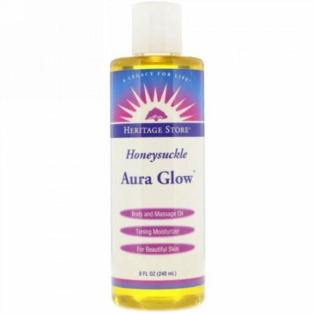 Heritage Store, オーラグロー、スイカズラ、8 fl oz (240 ml) (Discontinued Item)
