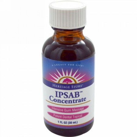 Heritage Store, IPSAB濃縮、 歯茎トリートメント、 1 oz (30 ml) (Discontinued Item)