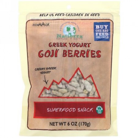 Himalania, Greek Yogurt Goji Berries, 6 oz (170 g) (Discontinued Item)
