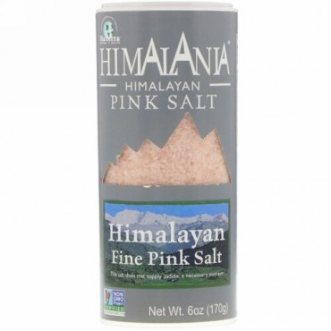 Himalania, Himalayan Fine Pink Salt, 6 oz (170 g) (Discontinued Item)