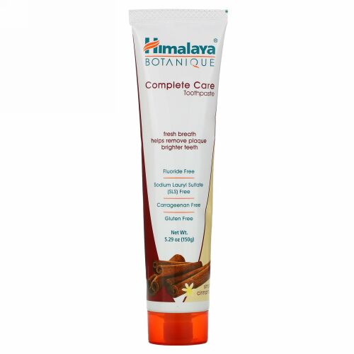Himalaya, コンプリートケアトゥースペースト、シンプリーシナモン、5.29オンス (150 g)