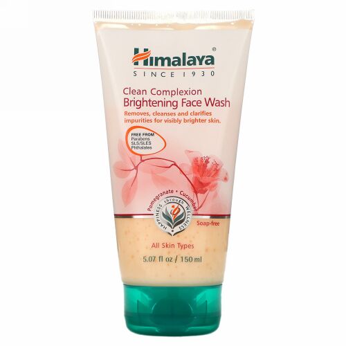 Himalaya, クリーンな肌の色、美白フェイスウォッシュ、5.07 fl oz (150 ml)