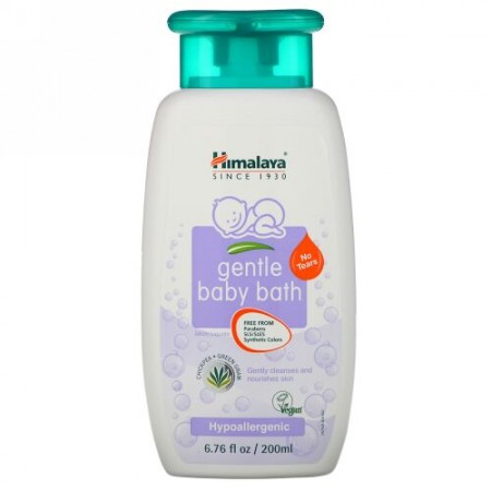 Himalaya, 低刺激ベビーソープ、ひよこ豆とグリーングラム、200ml