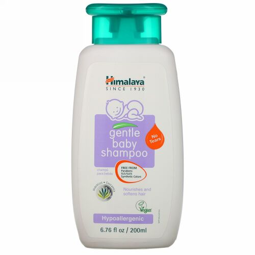 Himalaya, 低刺激ベビーシャンプー、ハイビスカスとひよこ豆、200ml