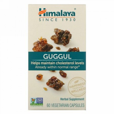 Himalaya, ググル、ベジタリアンカプセル60錠