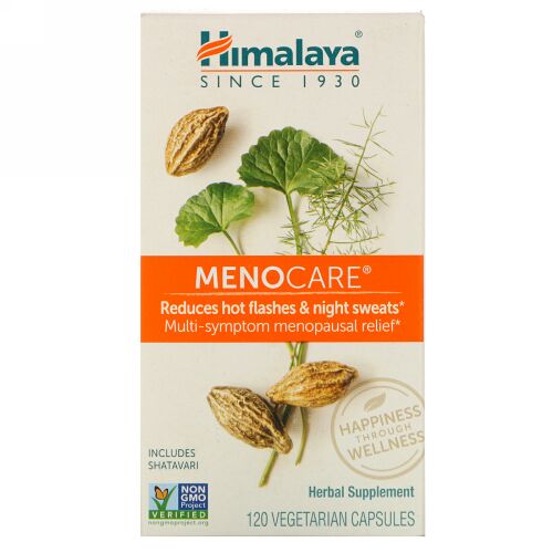 Himalaya, メノケア、ベジタリアンカプセル120錠