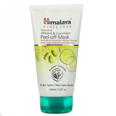 Himalaya, Almond & Cucumber Peel-off Mask, For All Skin Types, 5.07 fl oz (150 ml)
