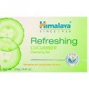 Himalaya, リフレッシュ洗浄せっけん、キュウリ、4.41 oz (125 g) (Discontinued Item)