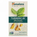 Himalaya, ターメリック95 クルクミン入り、ベジタリアンカプセル60錠