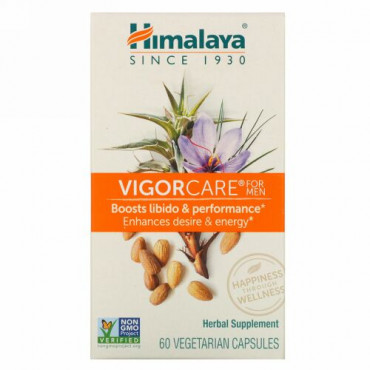 Himalaya, ヴィゴーケア男性用、 植物性カプセル60錠