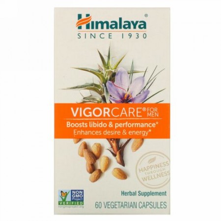 Himalaya, ヴィゴーケア男性用、 植物性カプセル60錠