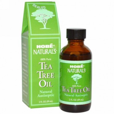 Hobe Labs, ティーツリーオイル、 2 fl oz (59 ml) (Discontinued Item)