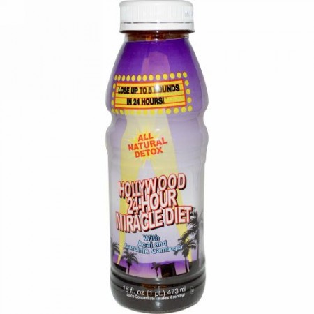 Hollywood Diet, ハリウッド 24 時間ミラクル･ダイエット、16液量オンス(473 ml) (Discontinued Item)