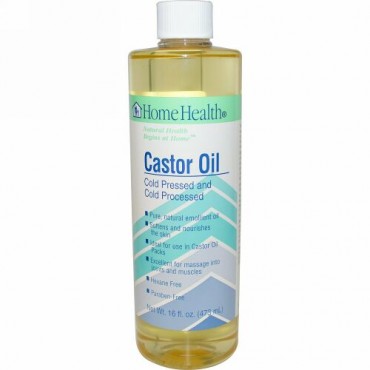 Home Health, ひまし油, 16 fl oz (473 ml)