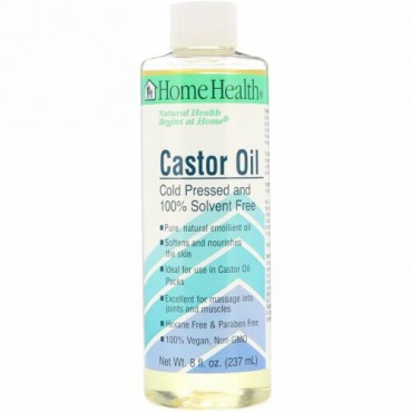 Home Health, カスターオイル、8 fl oz (237 ml)