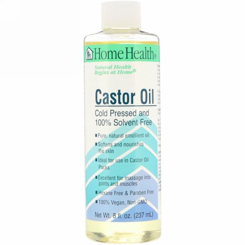 Home Health, カスターオイル、8 fl oz (237 ml)