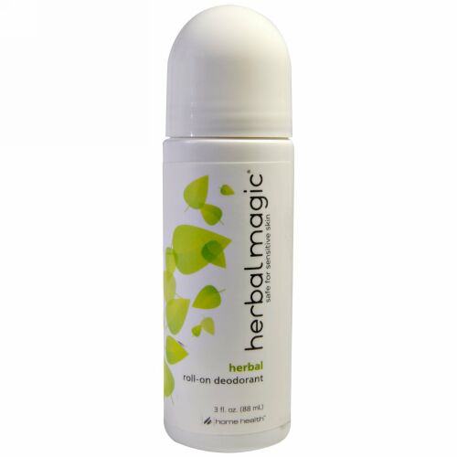 Home Health, ハーバルマジック、 ロールオン デオドラント、 ジャスミン、 3 fl oz (88 ml)
