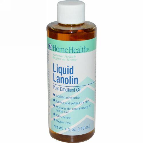 Home Health, 液体ラノリン、 4液量オンス (118 ml) (Discontinued Item)
